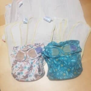 Lot de10 prépliés xkko + 2 culottes Bambino Mio