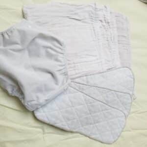 Lot de 3 langes + 3 boosters Bambino Mio 7kg + 1culotte